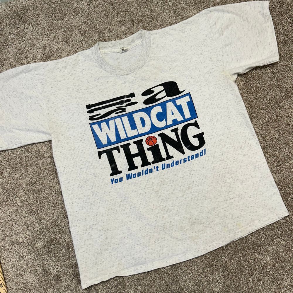 Vintage Its A Wildcat Thing You Wouldn't Understand Tshirt Size XL USA Made (712